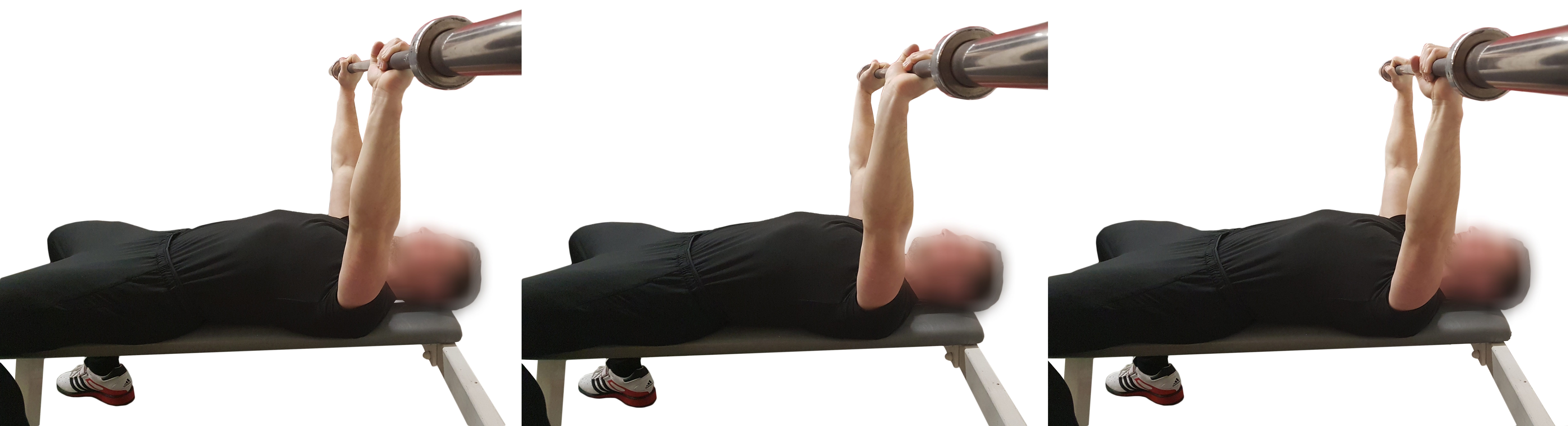 Bankdrücken Handgelenk